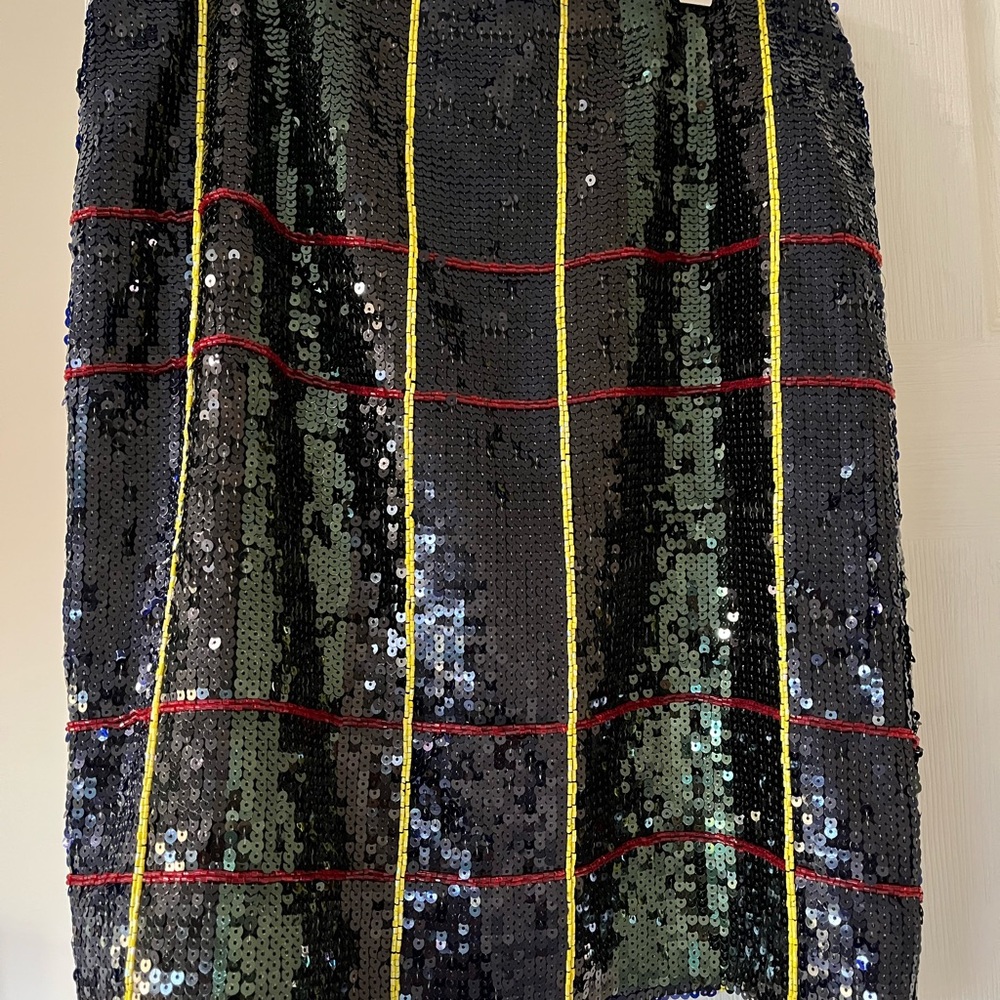 Sequin Pattern Skirt - image 2